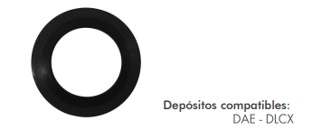 ARO CONEXION INODORO - DEPOSITO (5 UNIDADES)