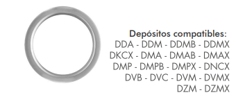 ARO CONEXION INODORO - DEPOSITO (10 UNIDADES)