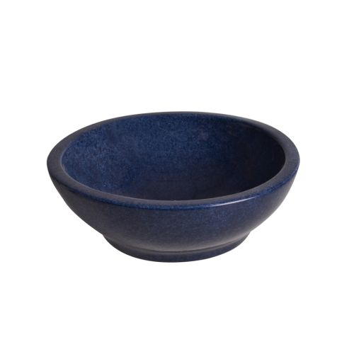 BACHA TORI VASIJA REDONDA MARMOLADA AZUL DE APOYAR