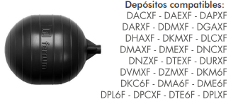 BOYA CHICA PARA VALVULA DE ENTRADA DE AGUA TIPO COST FOUNDRY (10 UNIDADES)