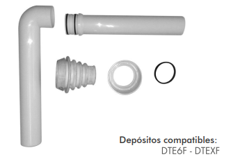 CONEXION DEPOSITO A INODORO ESPACIO