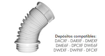 CONEXION TIPO FUELLE PARA DEPOSITOS DE COLGAR