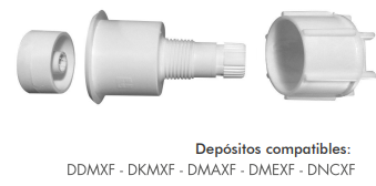 CONJUNTO ACCIONAMIENTO BUJE, BOTON Y VASTAGO (5 UNIDADES)