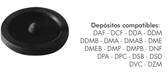 DIAFRAGMA PARA CABEZA DE VALVULA NACIONAL (50 UNIDADES)
