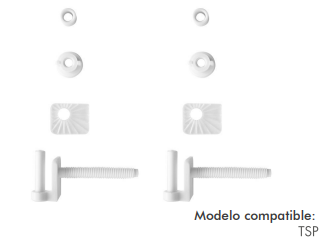 FIJACION DE TAPA ASIENTO PLASTICA