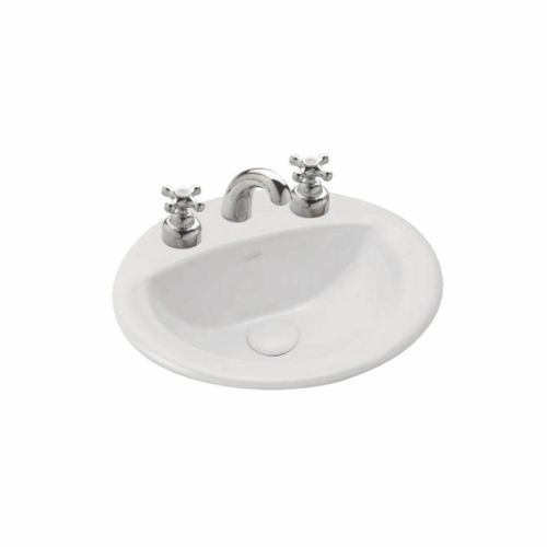 BACHA TORI OVAL CHICA SOBREPONER (3 AGUJERO)