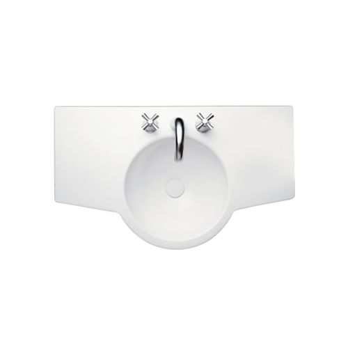 LAVATORIO MARINA 80CM (3 AGUJEROS)