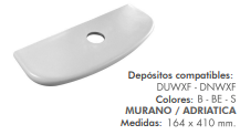 TAPA DEPOSITO MURANO-ADRIATICA DUAL