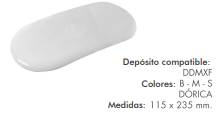 TAPA DEPOSITO DORICA CON BOTON