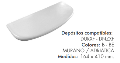 TAPA DEPOSITO MURANO / ADRIATICA