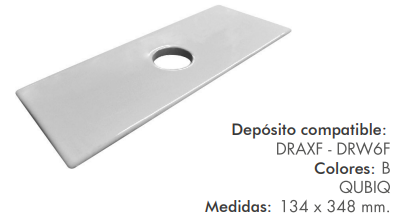 TAPA DEPOSITO QUBIQ