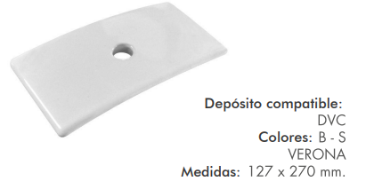 TAPA DEPOSITO VERONA CON TIRADOR