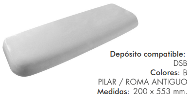 TAPA PARA DEPOSITO ROMA - PLIAR ANTIGUOS