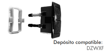 TECLA ACCIONAMIENTO DUAL