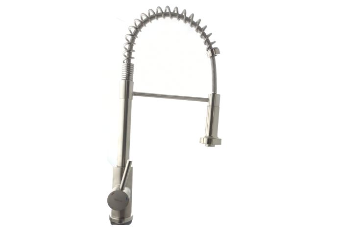MONOCOMANDO COCINA MESADA CON ROCIADOR EXTENSIBLE CALYX