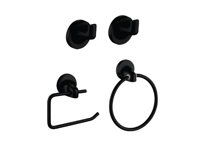 SET ACCESORIOS 4 PIEZAS NOVA NEGRO