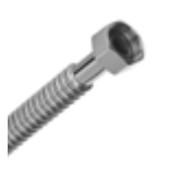 FLEXIBLE ANILLADO ACERO INOXIDABLE 3/4X35