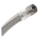 FLEXIBLE MALLADO ACERO INOXIDABLE 1X50CM P/BOMBA