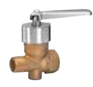 LLAVE CONICA PARA GAS CROMO 1/2