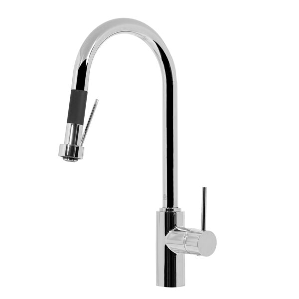 COCINA MONOCOMANDO MESADA CON ROCIADOR  AUGUSTA