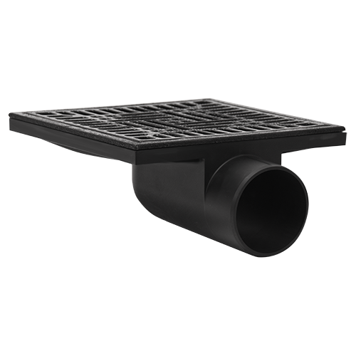 EMBUDO HORIZONTAL 110 REJA FUNDICION 30X30 DURATOP
