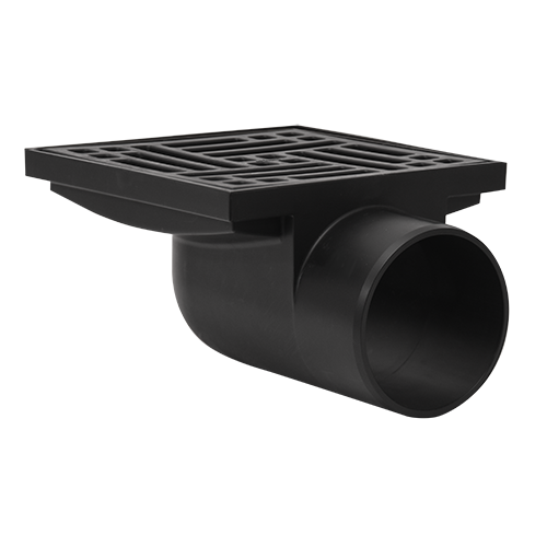 EMBUDO HORIZONTAL 110 REJA PLASTICA 20X20 DURATOP