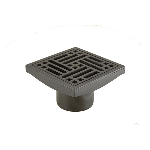EMBUDO VERTICAL 110 REJA FUNDICION 20X20 DURATOP