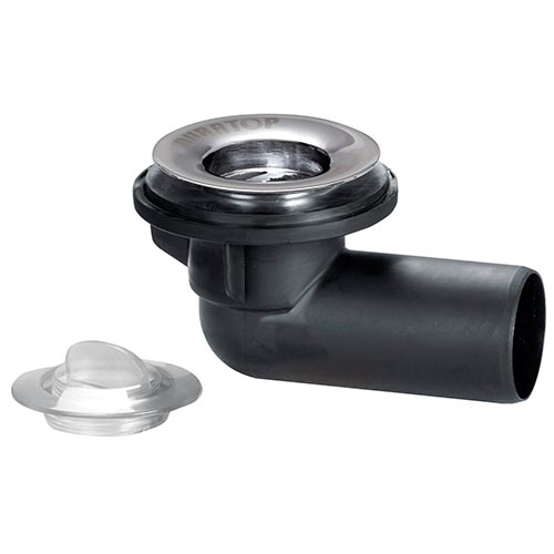 SOPAPA BAÑERA HORIZONTAL CROMO 40 DURATOP X